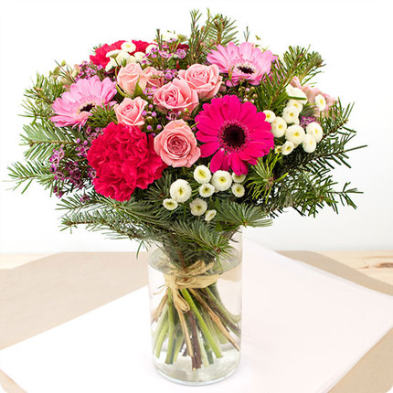 Bouquet winter couleurs chaleureuses livraison de fleurs 123fleurs bloomyrama