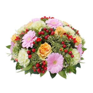 Coussin de deuil coloré héliade 123fleurs comparateur bloomyrama