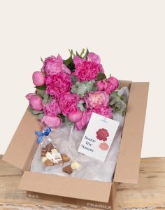pack maman bouquet de pivoines Monsieur Marguerite comparateur bloomyrama
