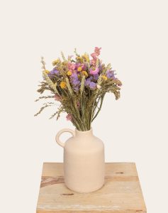 bouquet en fleurs séchées Féerie rose livraison monsieur marguerite comparateur bloomyrama