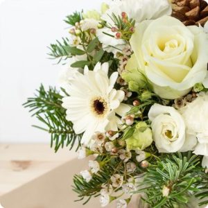 bouquet féerie fêtes de fin d'année 123fleurs bloomyrama