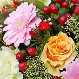 Coussin de deuil coloré héliade 123fleurs comparateur bloomyrama