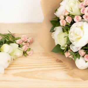 Bouquet de pivoines et de roses 123fleurs bloomyrama