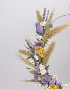 Couronne de fleurs séchées de provence livraison Monsieur Marguerite comparateur bloomyrama